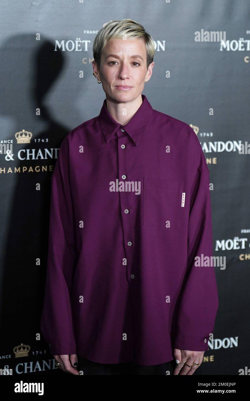 New York, NY, USA. 5th Dec, 2022. Megan Rapinoe at arrivals for Moet