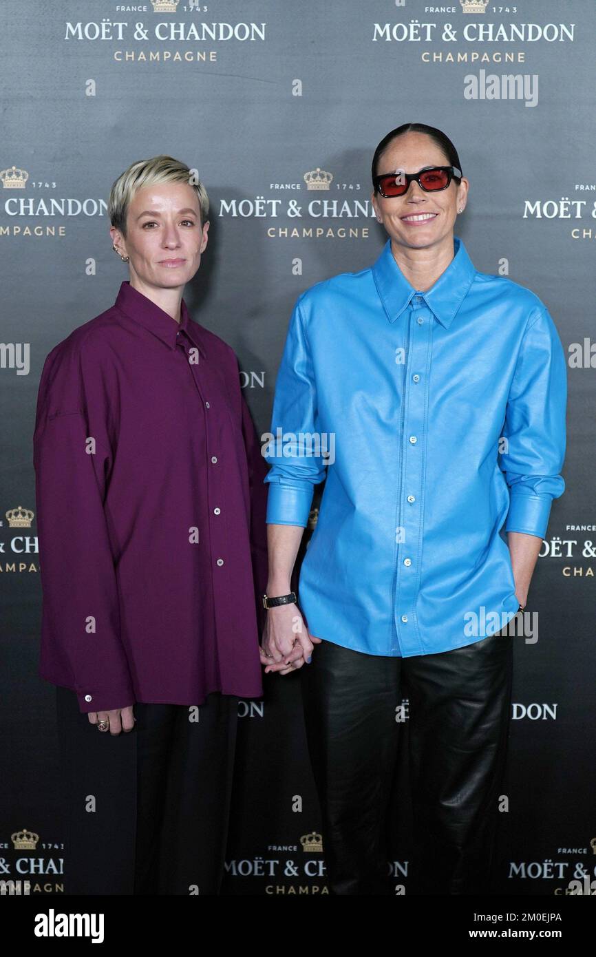 New York, NY, USA. 5th Dec, 2022. Megan Rapinoe, Sue Bird at arrivals