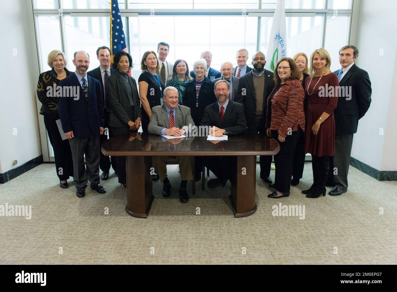 Office of the Administration and Resources Management - Alumni Association Memorandum of Understanding , Environmental Protection Agency Stock Photo