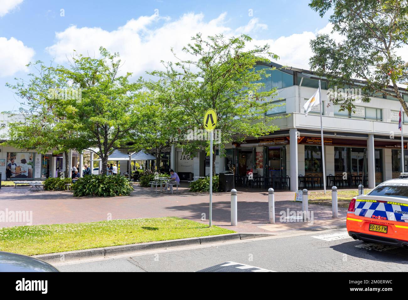 Newington marketplace in Sydney NSW,Australia Stock Photo