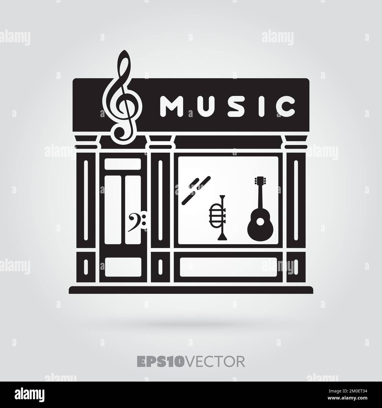 Music shop storefront hi-res stock photography and images - Alamy