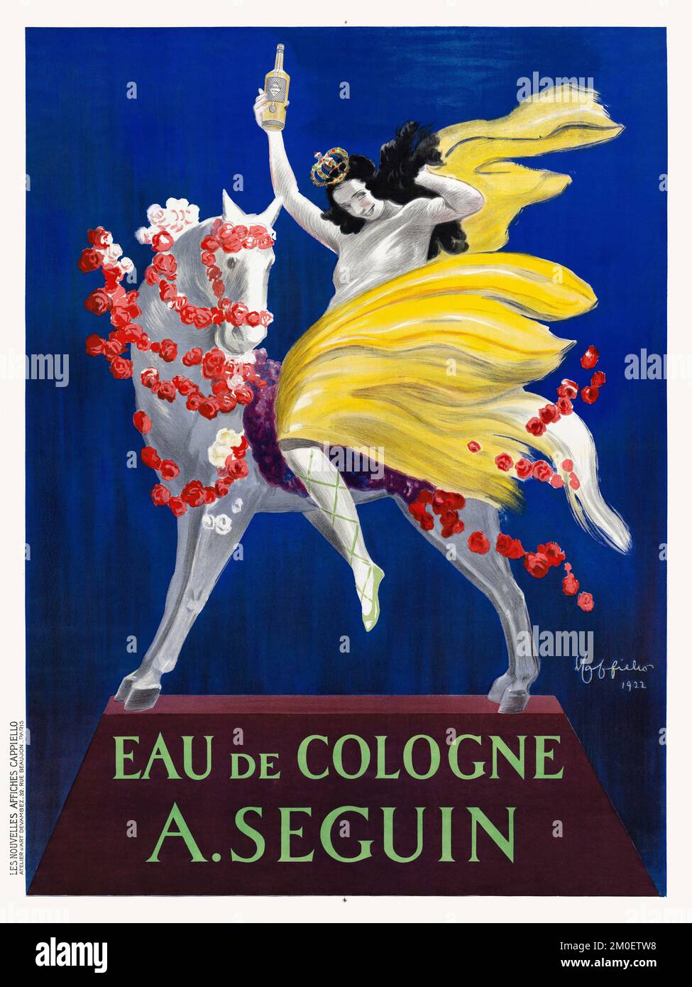 Eau de Cologne. A. Seguin by Leonetto Cappiello (1875-1942). Poster ...
