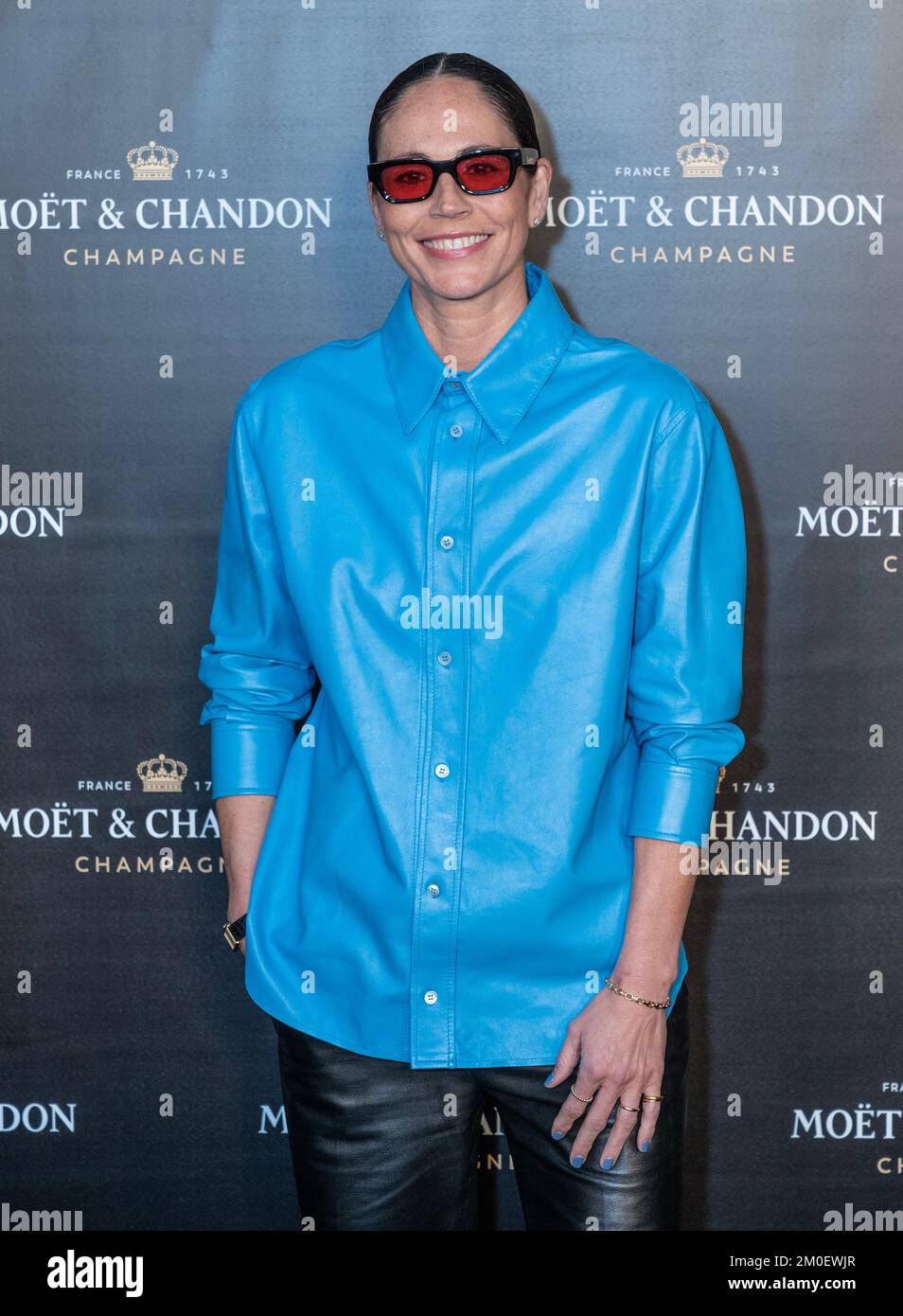 Sue Bird attends the Moet and Chandon Holiday Season Celebration at
