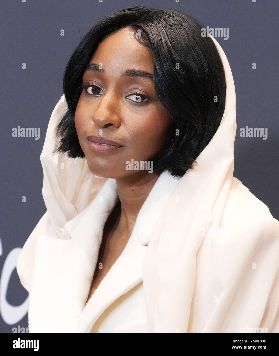 Los Angeles, USA. 05th Dec, 2022. Ayo Edebiri arrives at The Critics Choice Association's 5th Annual Celebration of Black Cinema & Television held at the Fairmont Century Plaza in Los Angeles, CA on Monday, ?December 5, 2022. (Photo By Sthanlee B. Mirador/Sipa USA) Credit: Sipa USA/Alamy Live News Stock Photo