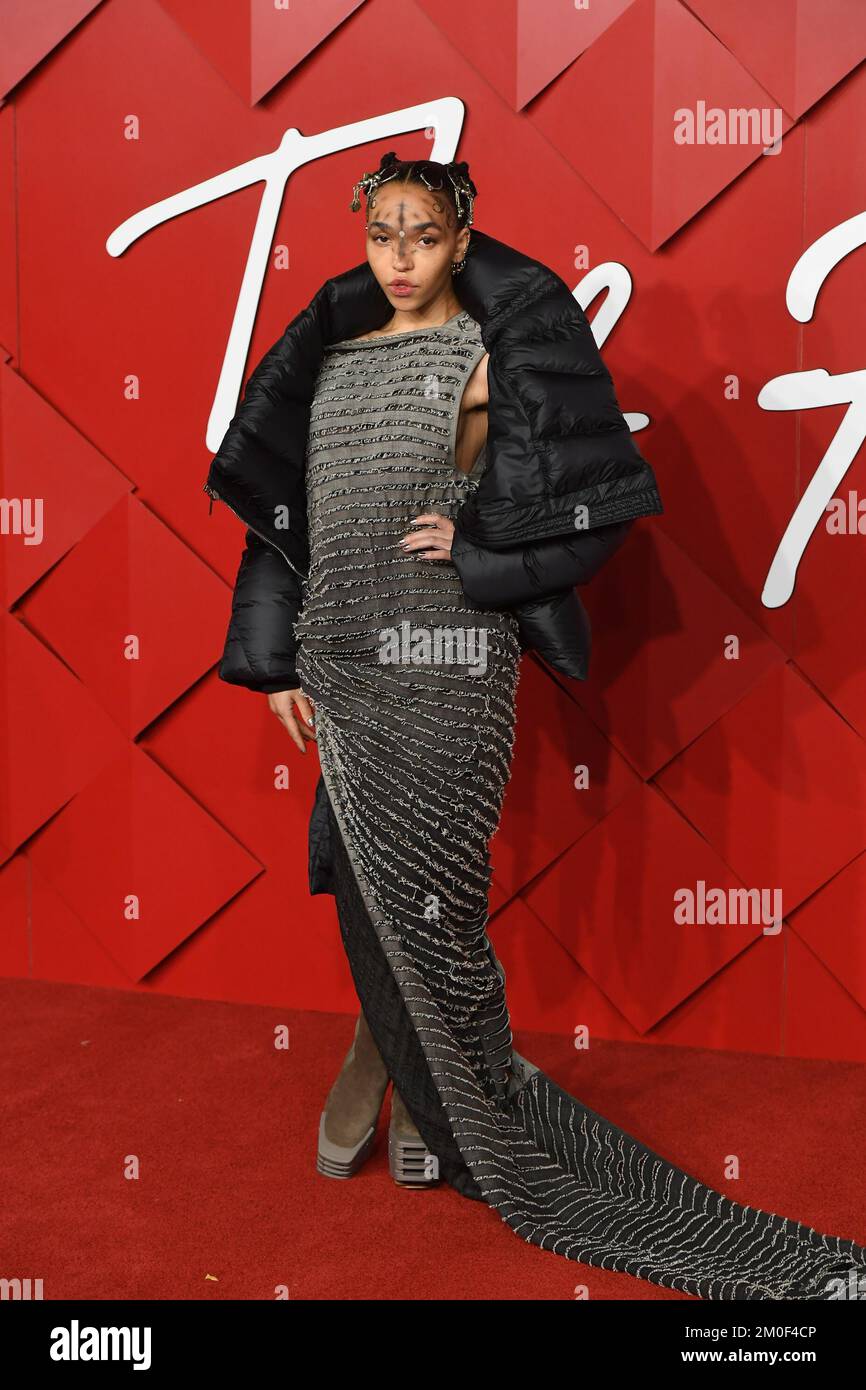 London, UK, 05/12/2022, FKA Twigs The Fashion Awards 2022 London, UK ...