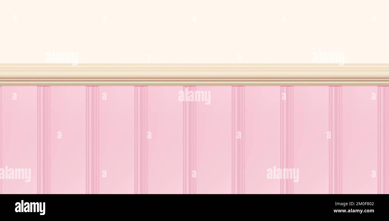 Cute Baseboard Pattern Skirting and wallpaper pattern hi-res stock photography and images - Alamy