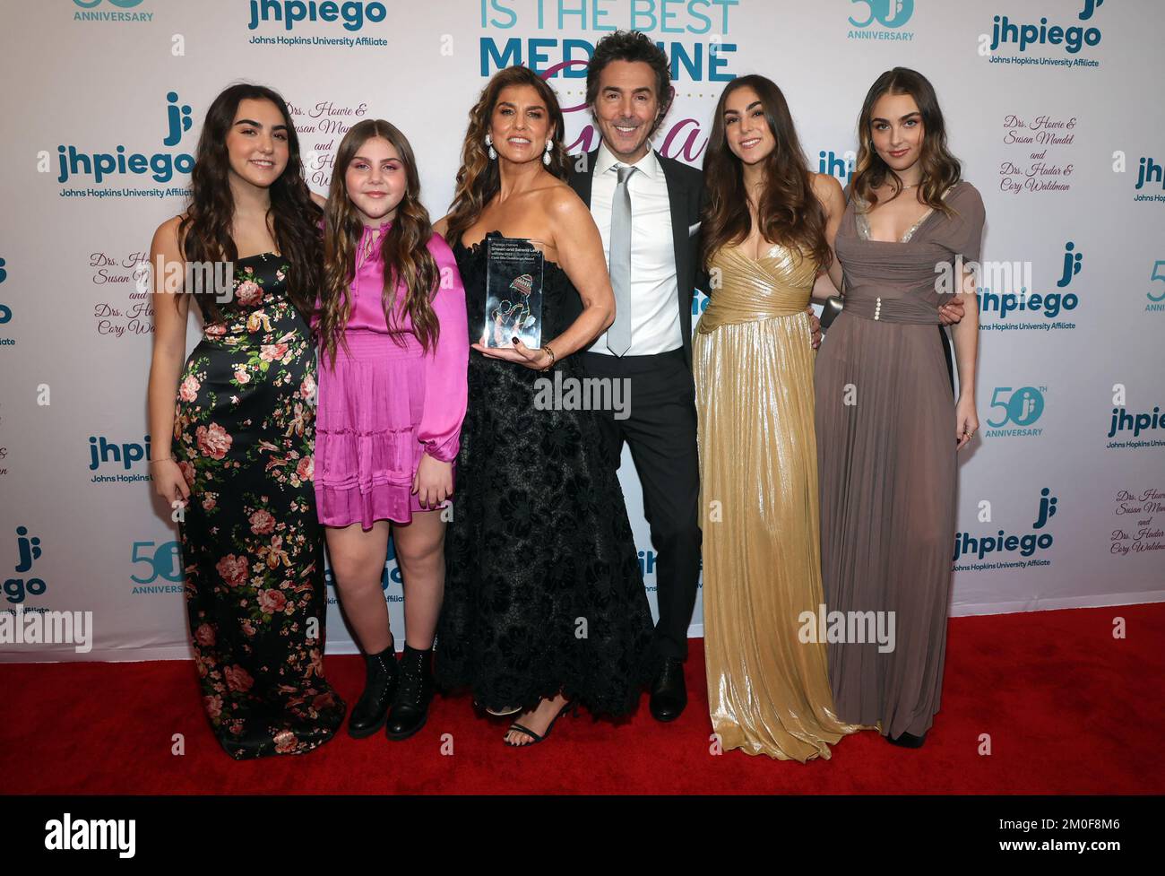 Beverly Hills, CA, USA on December 5, 2022. Serena Levy, Shawn Levy