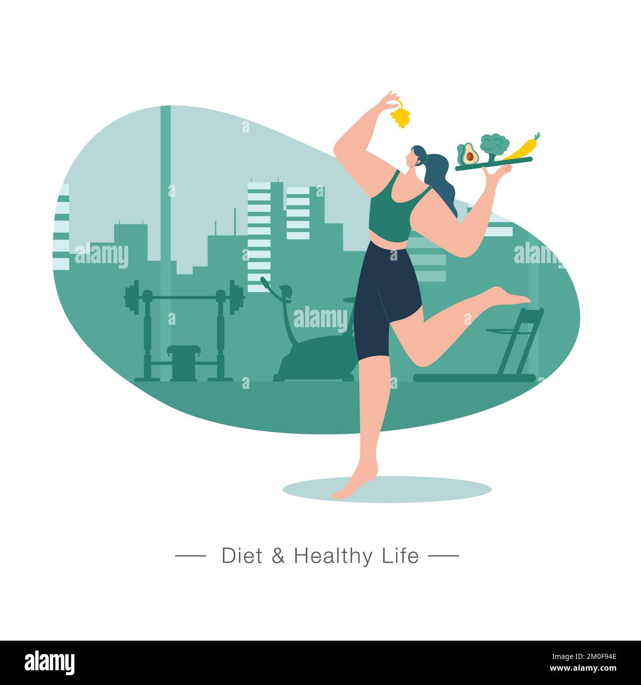 Healthy eating poster hi-res stock photography and images - Alamy