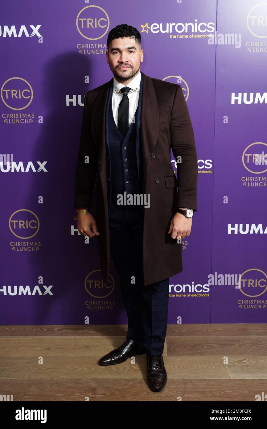 Louis Smith arrives for the TRIC (The Television and Radio Industries ...