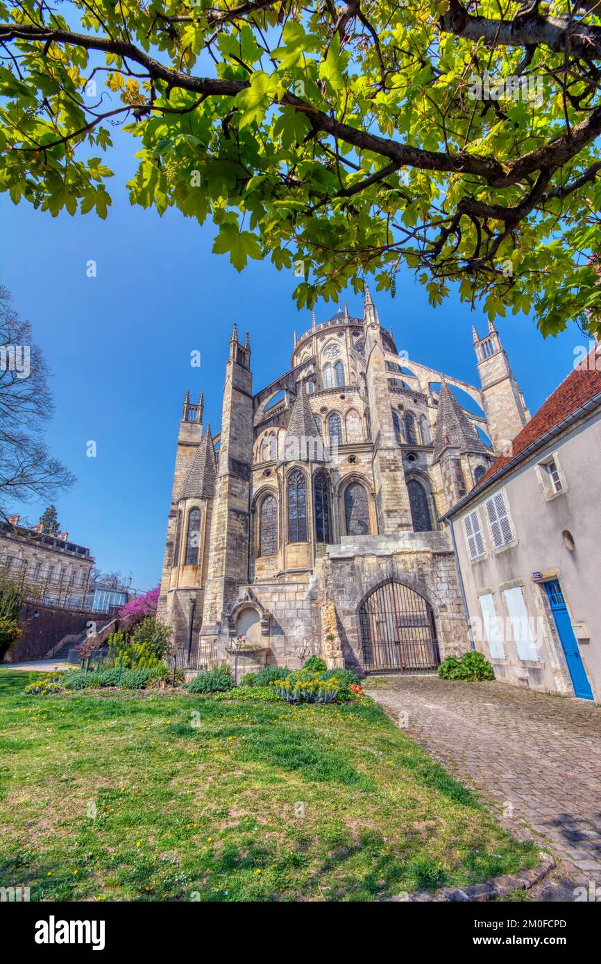Bourges Cathedral, Roman Catholic church located in Bourges, France. It ...