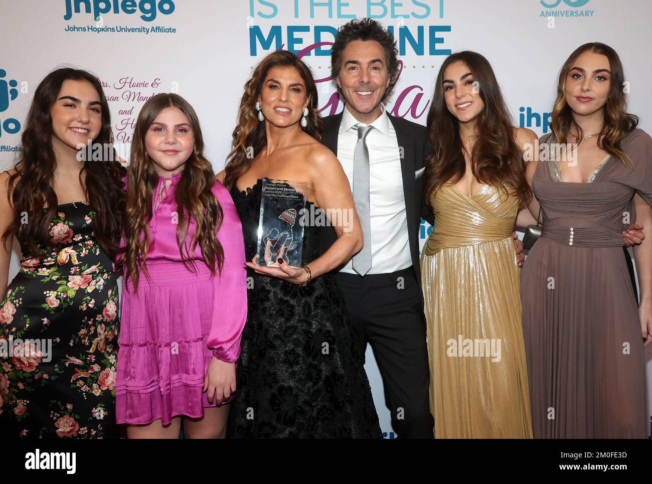 5 December 2022 -Beverly Hills, California - Serena Levy, Shawn Levy