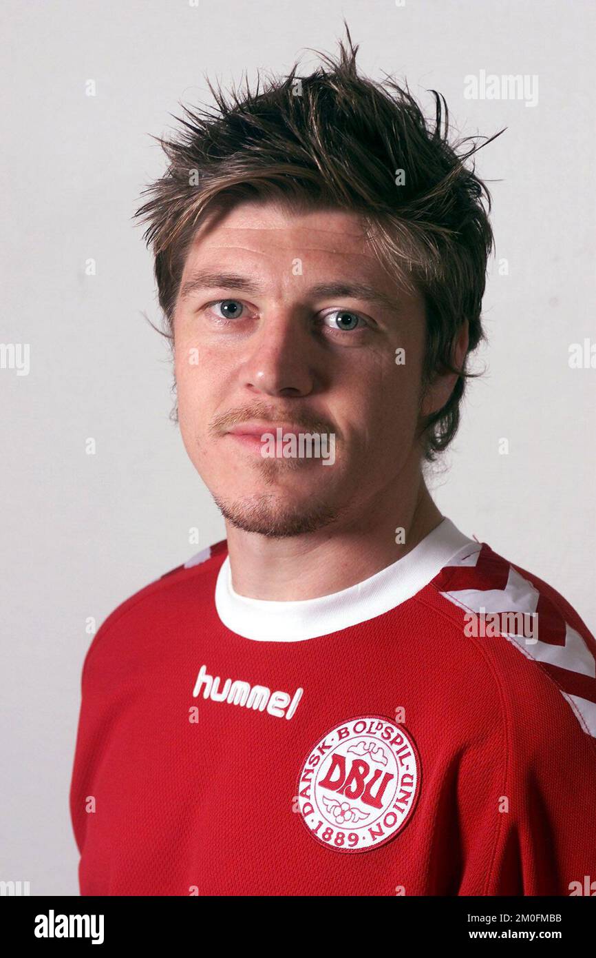 PA PHOTOS/POLFOTO - UK USE ONLY : Defender, Thomas Helveg, member of the Denmark Squad for the 2002 World Cup in Japan and Korea. Stock Photo