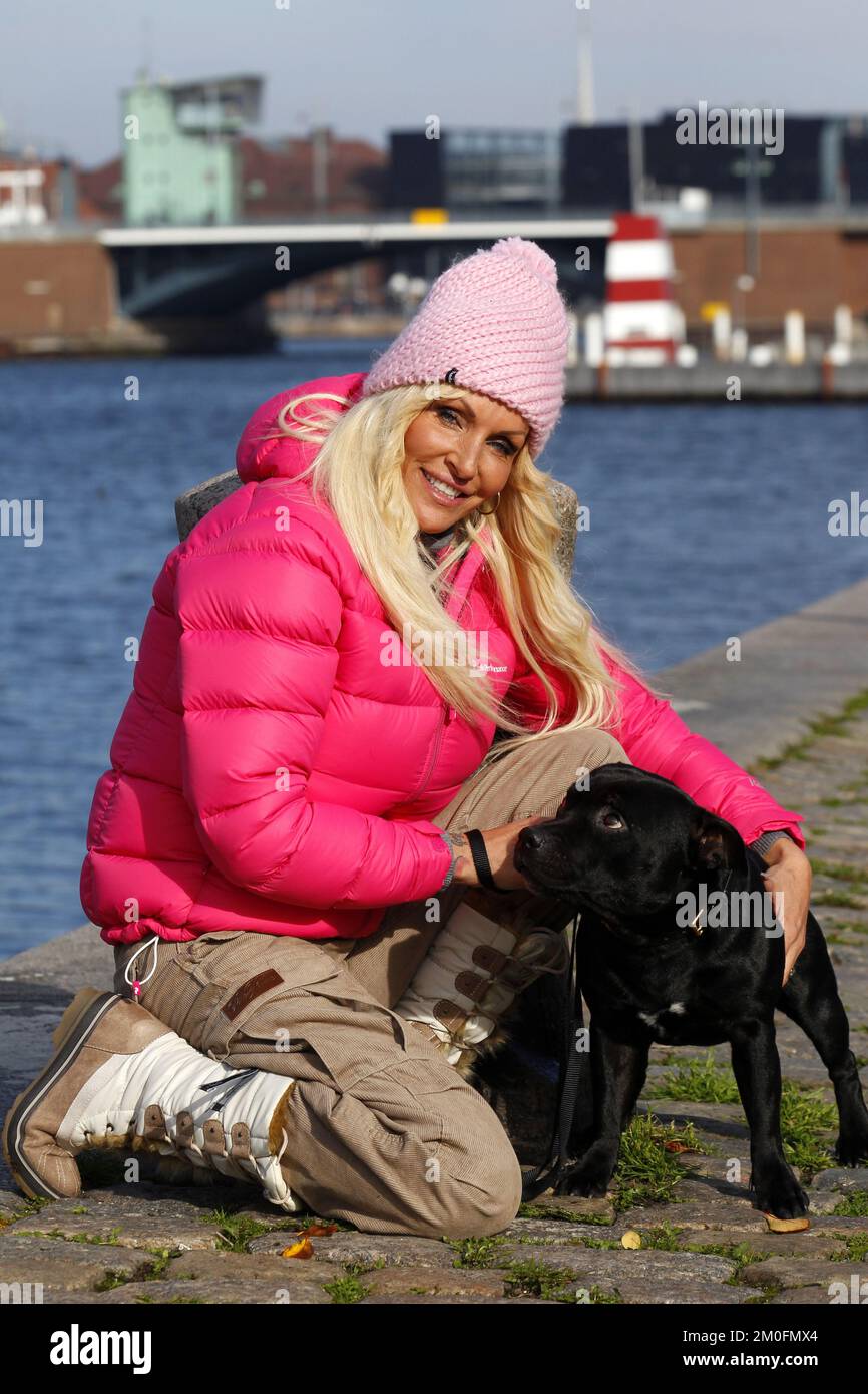 Mikkel Kesslers sister, Linse Kessler, poses for a portrait Stock Photo