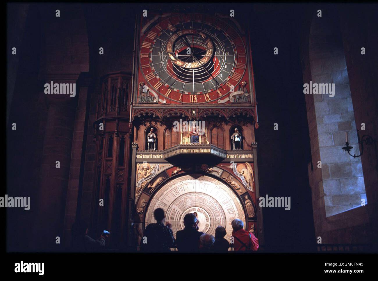 PA PHOTOS/POLFOTO - UK USE ONLY: The cathedral in Lund, Sweden. 'Horologium Mirabile Lundense'. Stock Photo