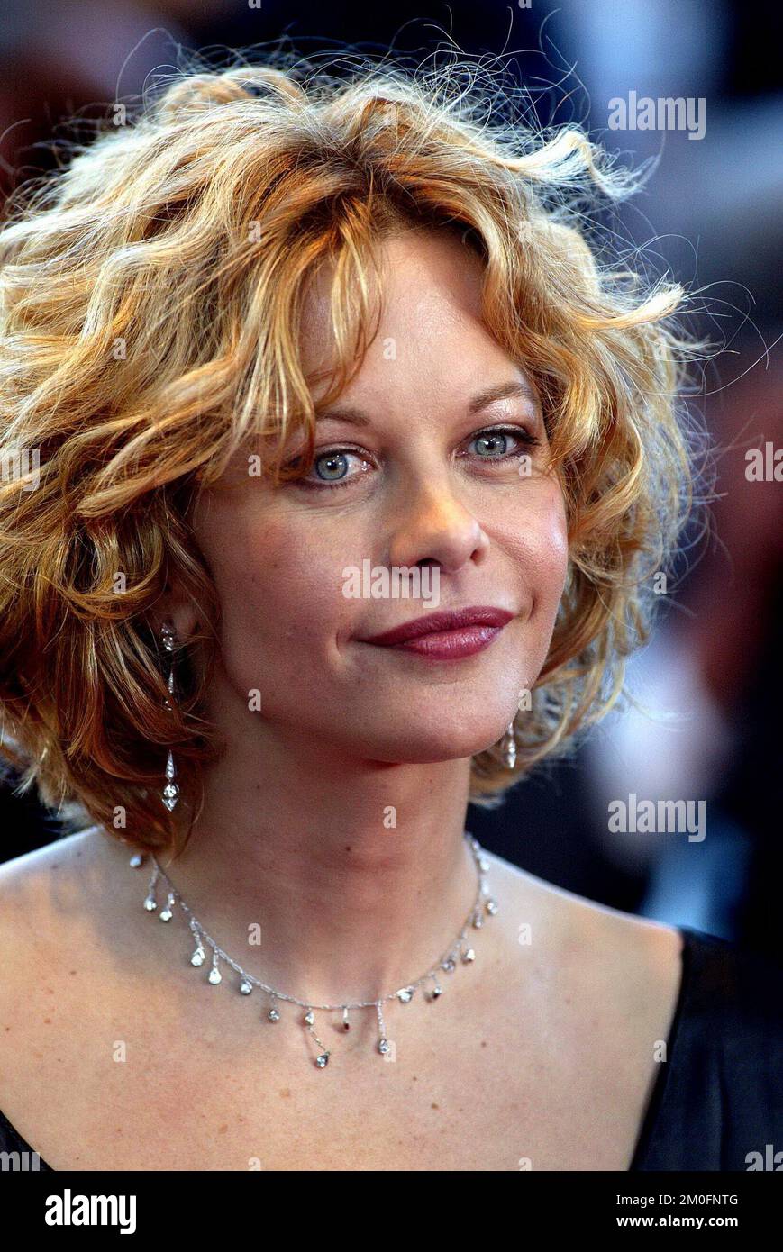 PA PHOTOS / POLFOTO - UK USE ONLY: American actress Meg Ryan at the 51st Cannes Film Festival, Stock Photo