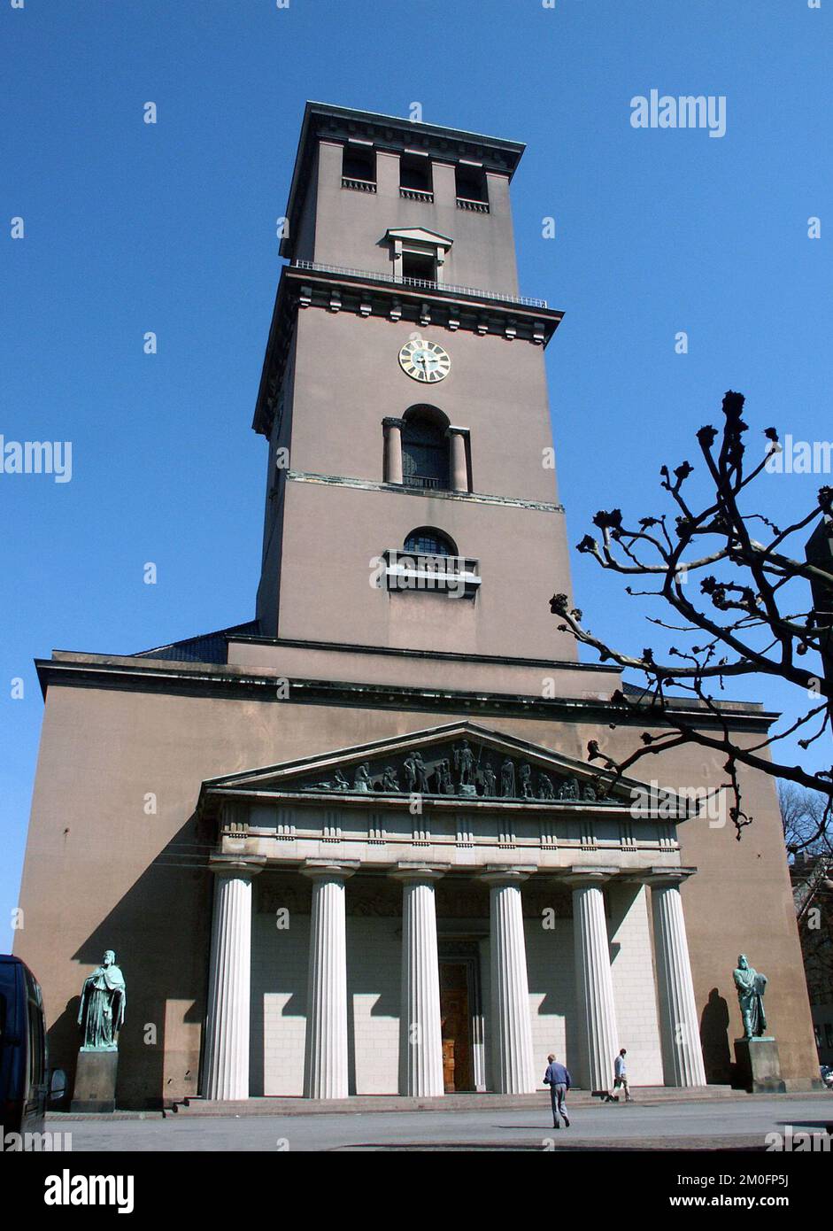 HRH Crown Prince Frederik and Miss Mary Donaldson will be married in the Cathedral of Copenhagen, Our Lady's Church. The wedding will take place on Friday 14 May 2004. Stock Photo
