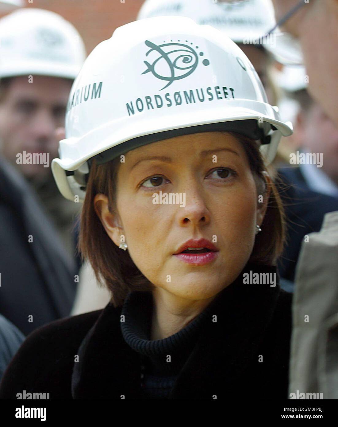 Princess Alexandra visiting the North Sea Museum in Hirtshals. Most of