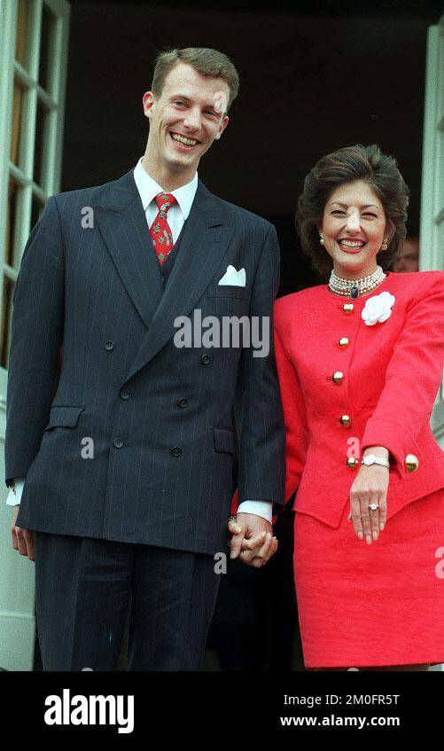 The engagement of Prince Joachim and Alexandra Manley Stock Photo - Alamy