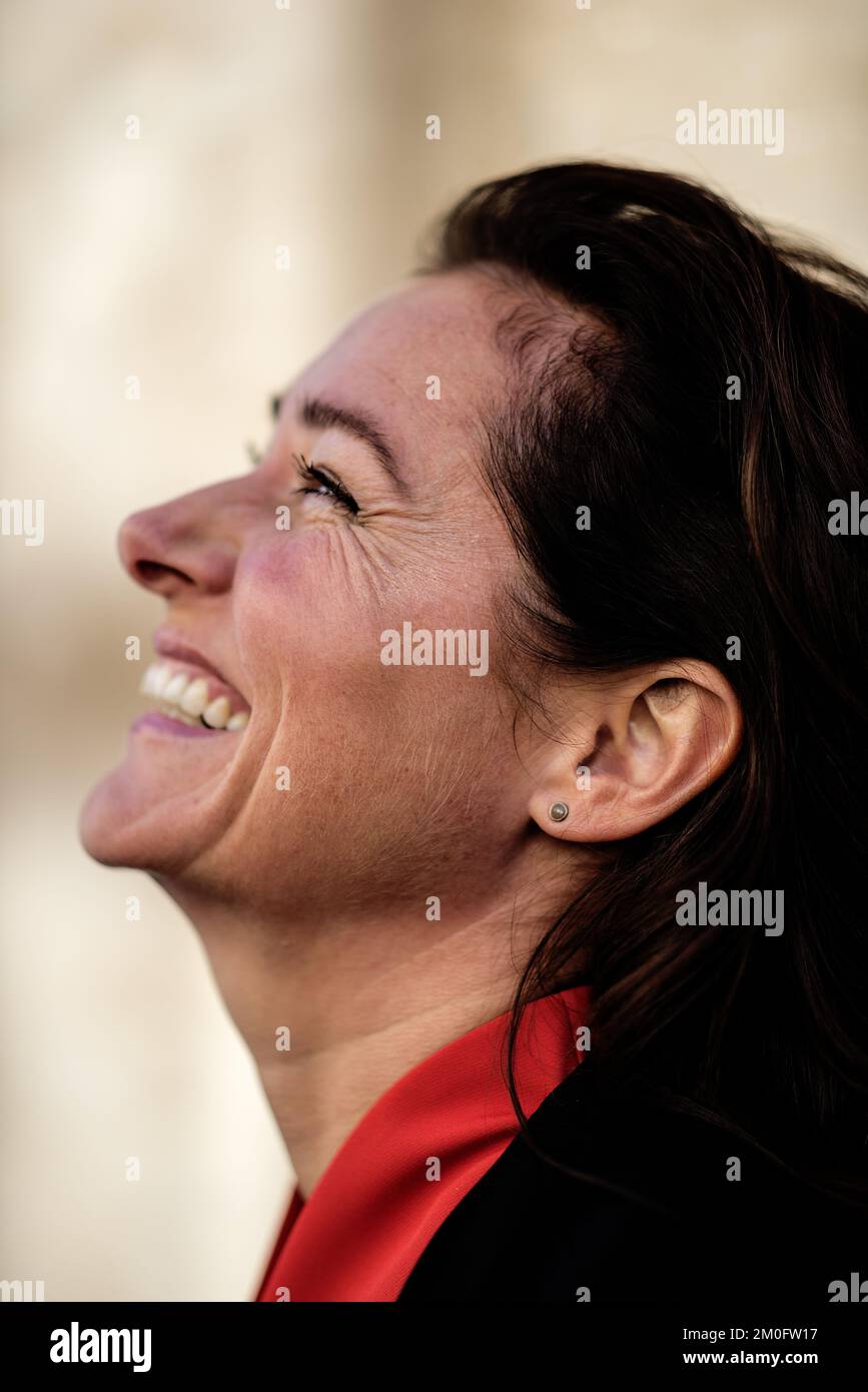 Sidse Babett Knudsen during a portrait session Stock Photo Alamy