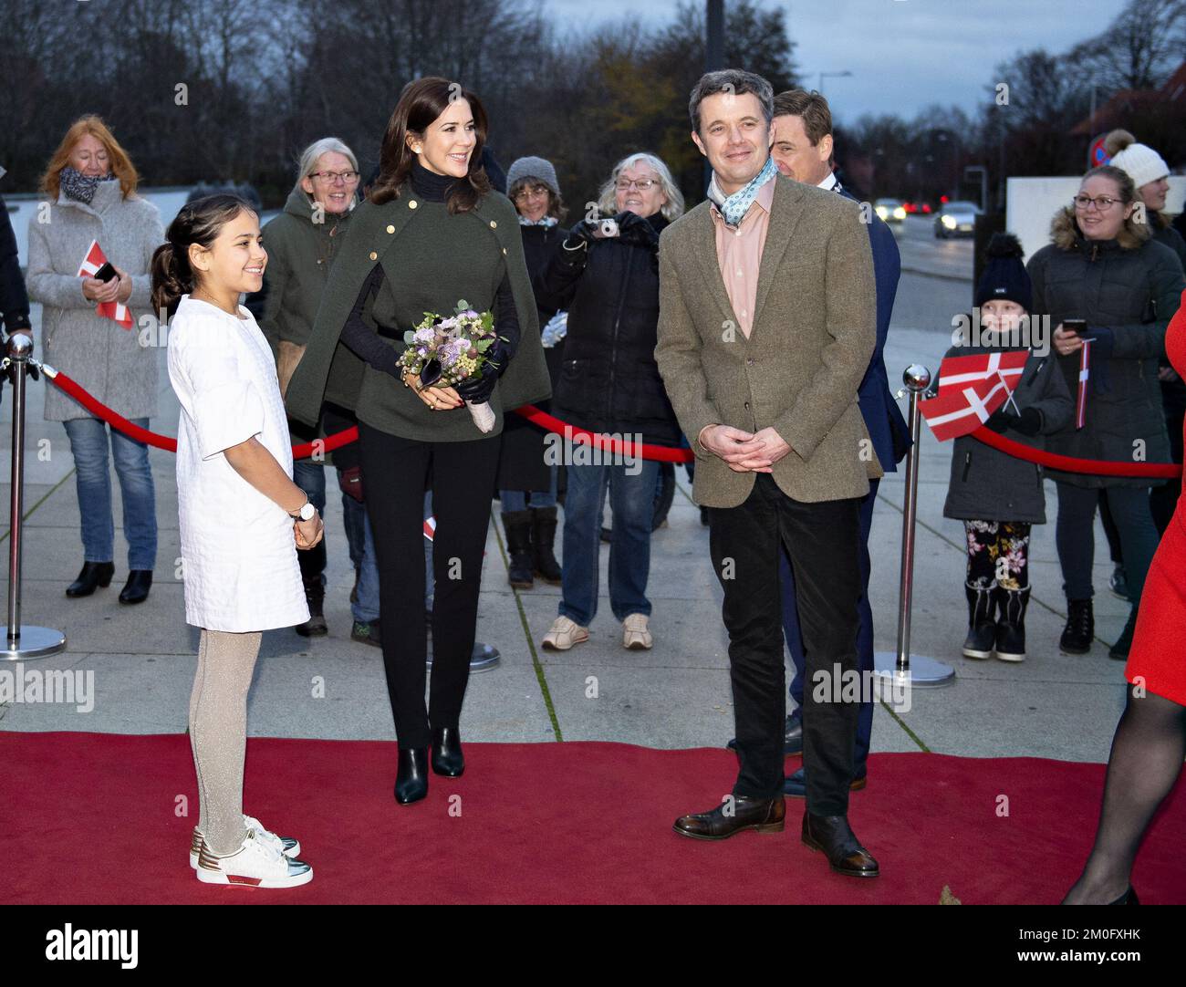 Crown Prince frederik and Crown Princess Mary visited Kunsten in