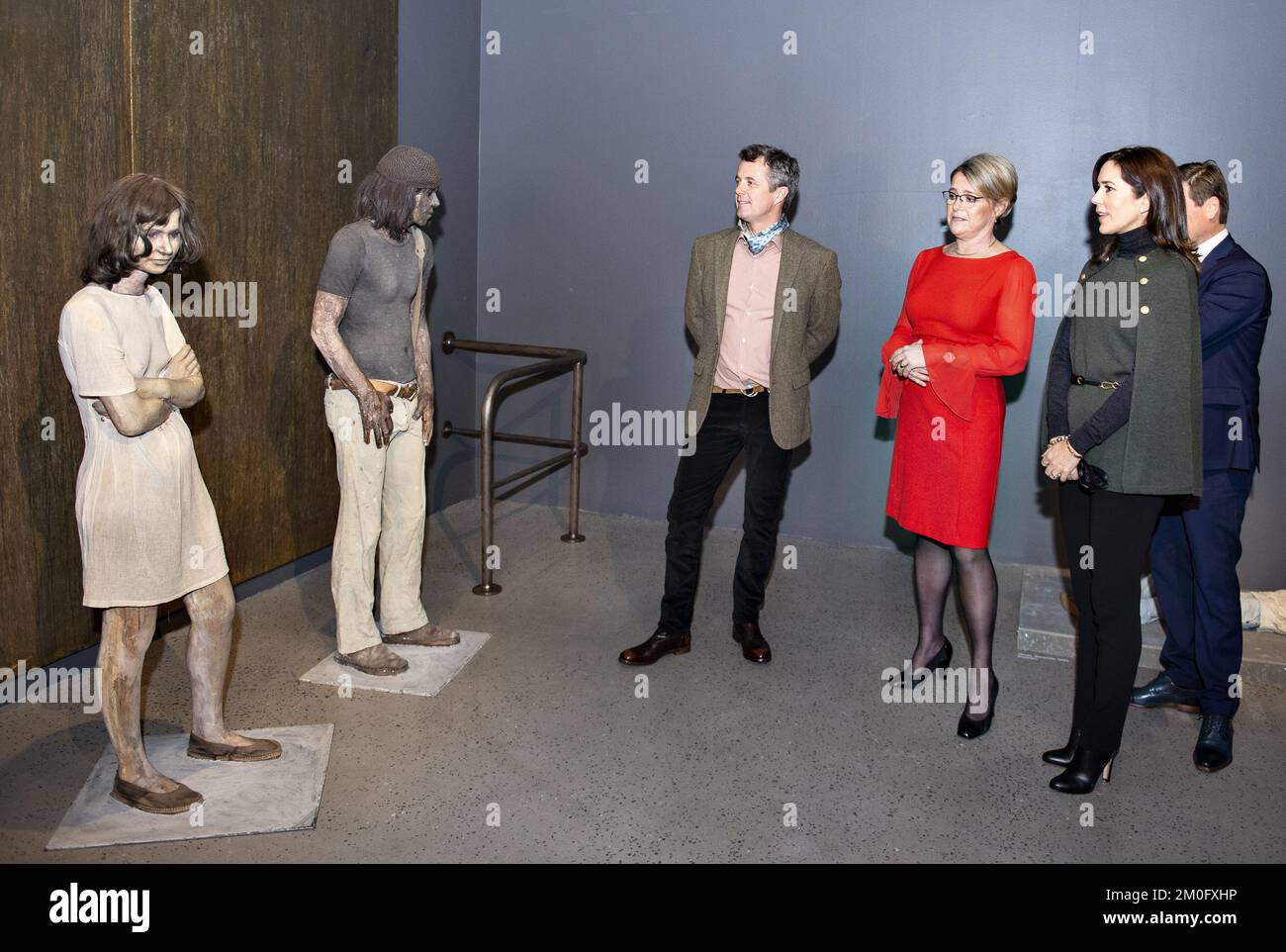 Crown Prince frederik and Crown Princess Mary visited Kunsten in