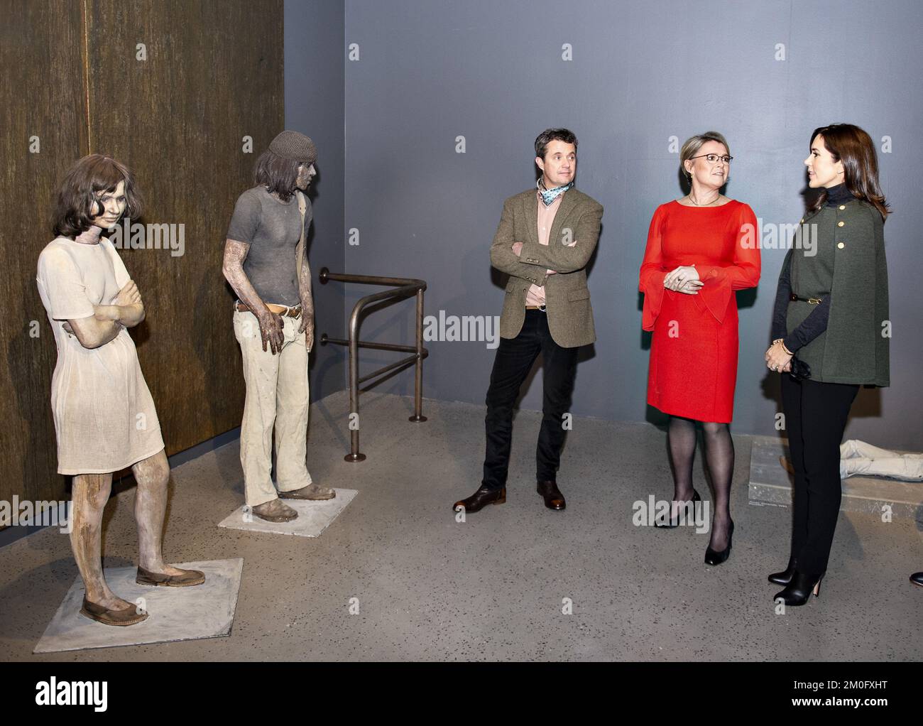 Crown Prince frederik and Crown Princess Mary visited Kunsten in