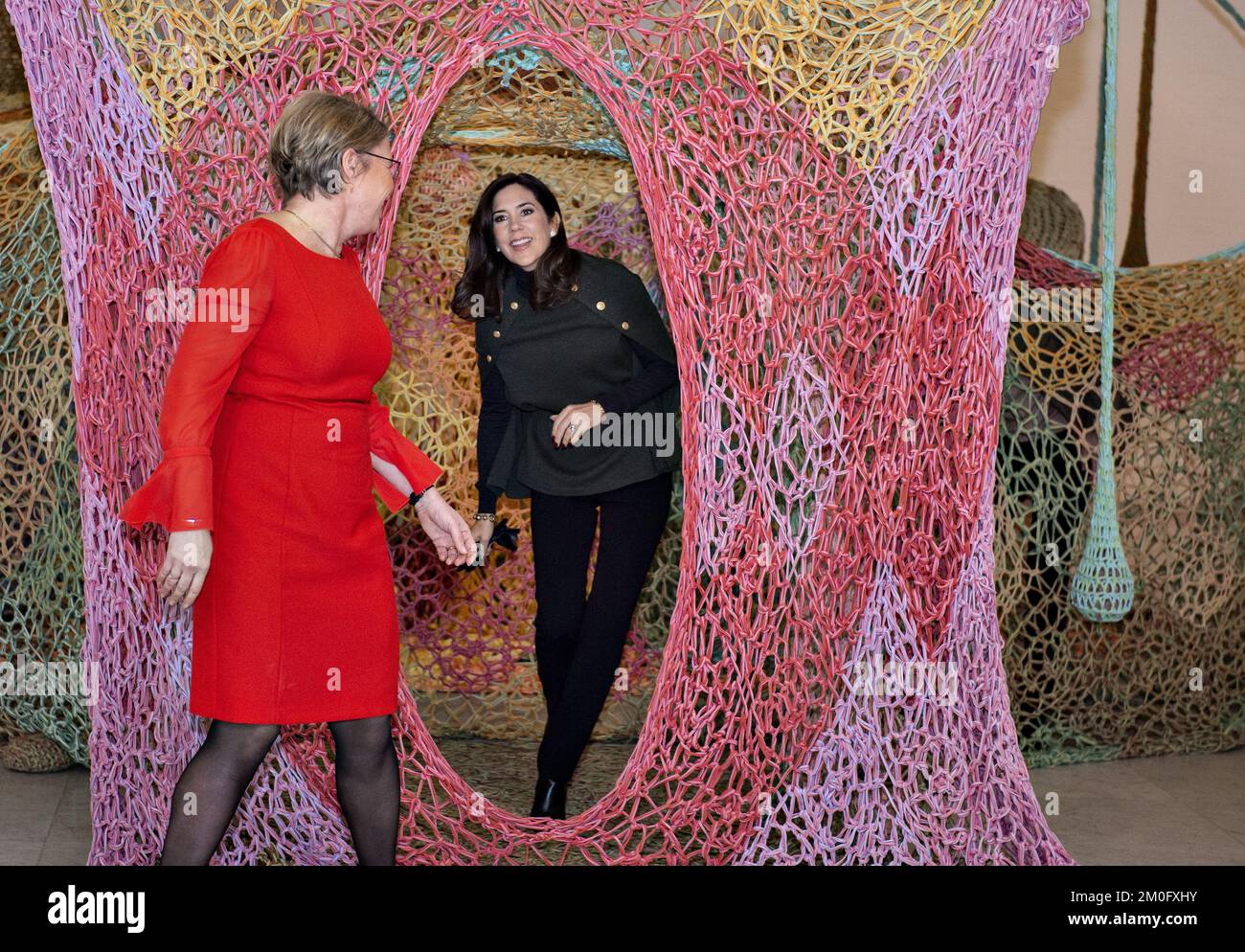 Crown Prince frederik and Crown Princess Mary visited Kunsten in