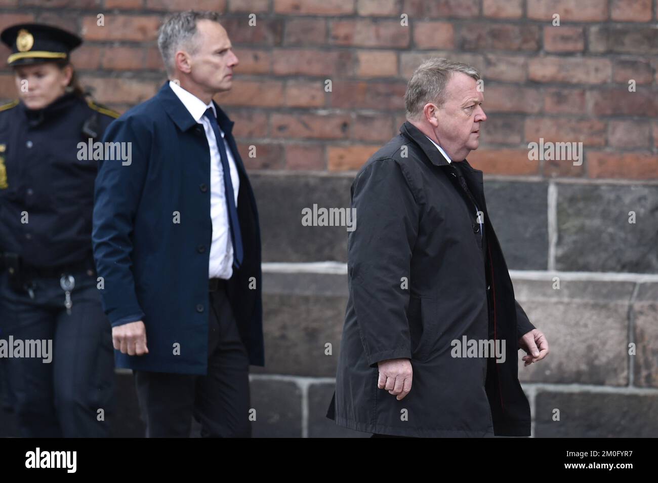 On May 4th 2019. Funeral service for the three children of CEO of clothing brand Bestseller, Anders Holch Povlsen and wife Anne, who were victims of the Sri Lanka terror attack on April 21st. The service was held at Aarhus Cathedral. Among the attending were TRH Crown Prince Frederik, Crown Princess Mary, their four children Prince Christian, Princess Isabella, Prince Vincent and Princess Josephine, Prime Minister Lars Løkke Rasmussen, actor Nikolaj Lie Kaas, and several other cultural and political personas. Stock Photo