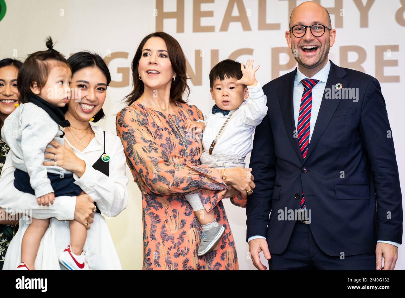 Crown Princess Mary and Danish Minister for Development Cooperation ...