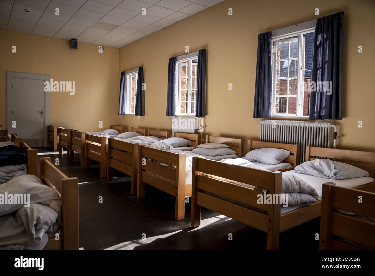 Dormitory at Herlufsholm School and Estate, Wednesday 19 May 2021. This August, the Crown Prince Couple's eldest child, Prince Christian, will begin his high school education at Herlufsholm Boarding School in Næstved. Herlufsholm School was founded on May 23rd in 1565. (Photo: Mads Claus Rasmussen / Ritzau Scanpix) Stock Photo