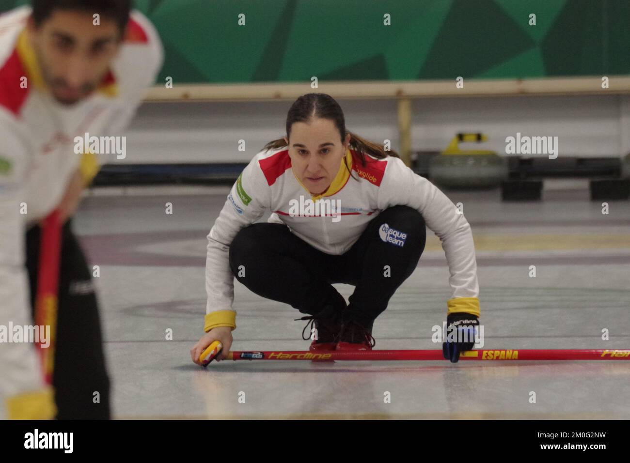 Dumfries, Scotland, 6 December 2022. Oihane Otaegi playing for Spain in