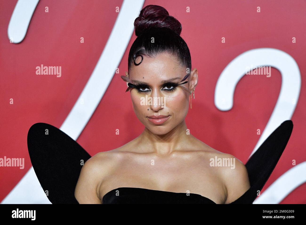 Raye attending the Fashion Awards 2022 at Royal Albert Hall in London