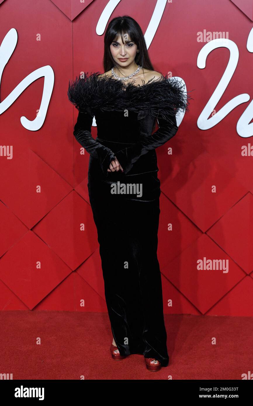 Zara Martin attending the Fashion Awards 2022 at Royal Albert Hall in ...