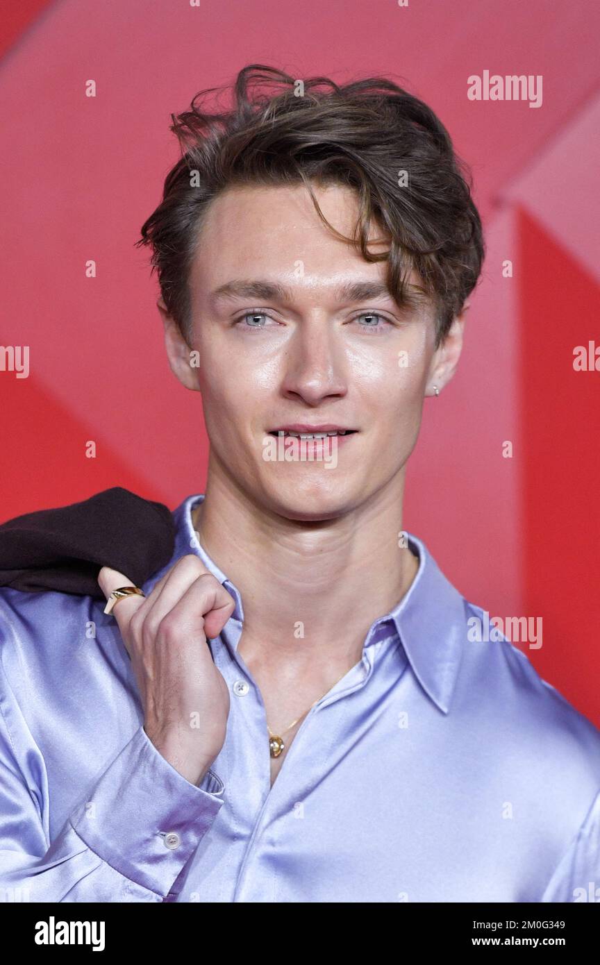 Harrison Osterfield attending the Fashion Awards 2022 at Royal Albert ...