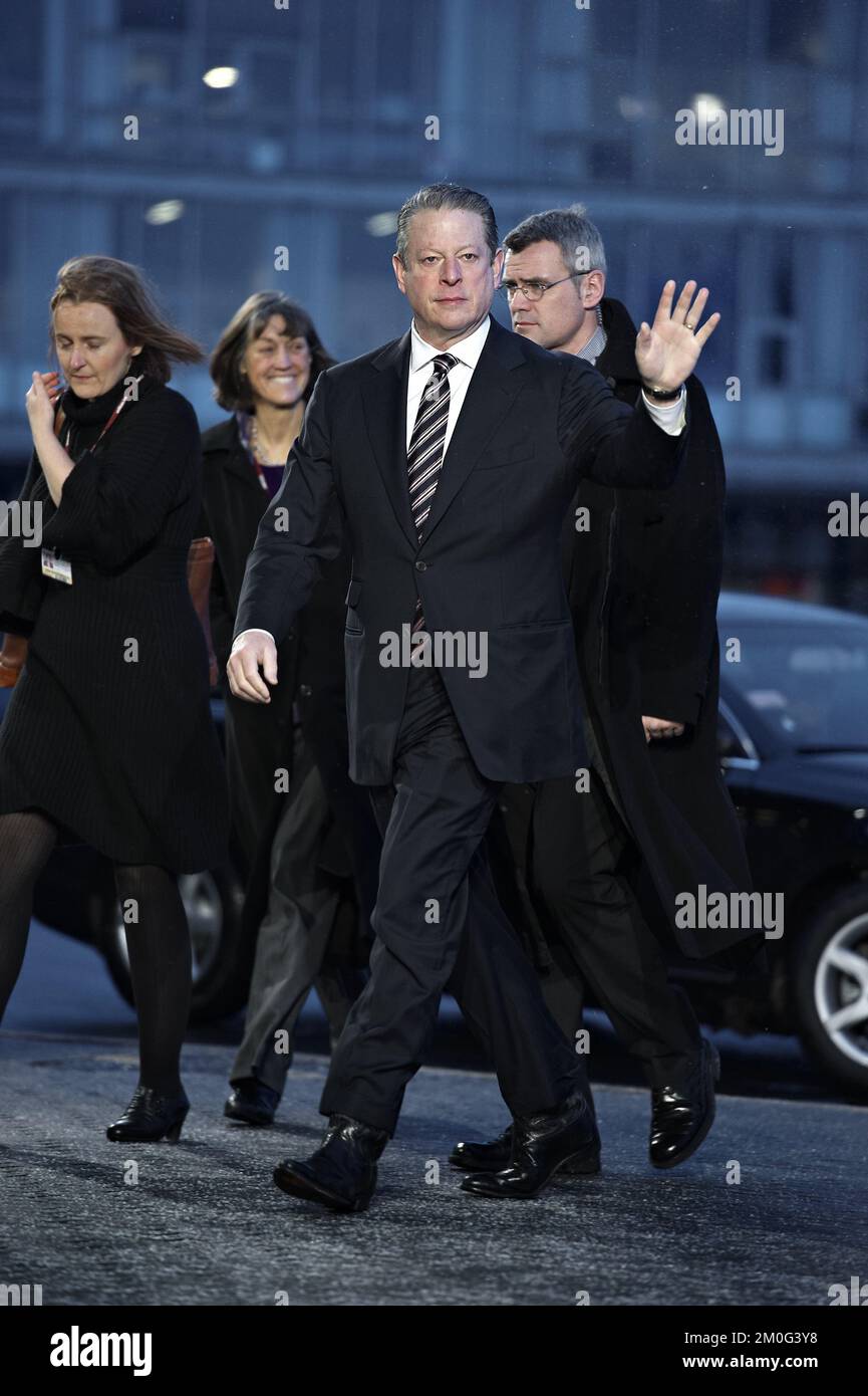 Former Vice President Al Gore Arrives For Negotiations At The Climate