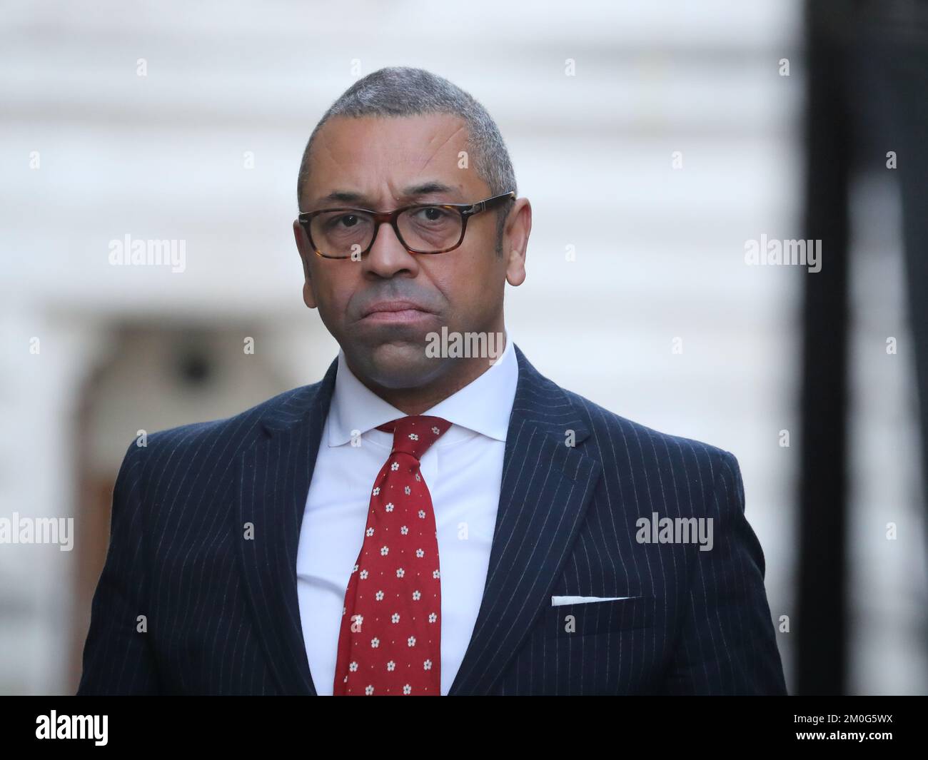Downing Street, London, UK. 6th Dec, 2022. Secretary of State for Foreign, Commonwealth and Development Affairs James Cleverly arrives for the weekly Cabinet Meeting at No 10 Downing Street. Credit: Uwe Deffner/Alamy Live News Stock Photo