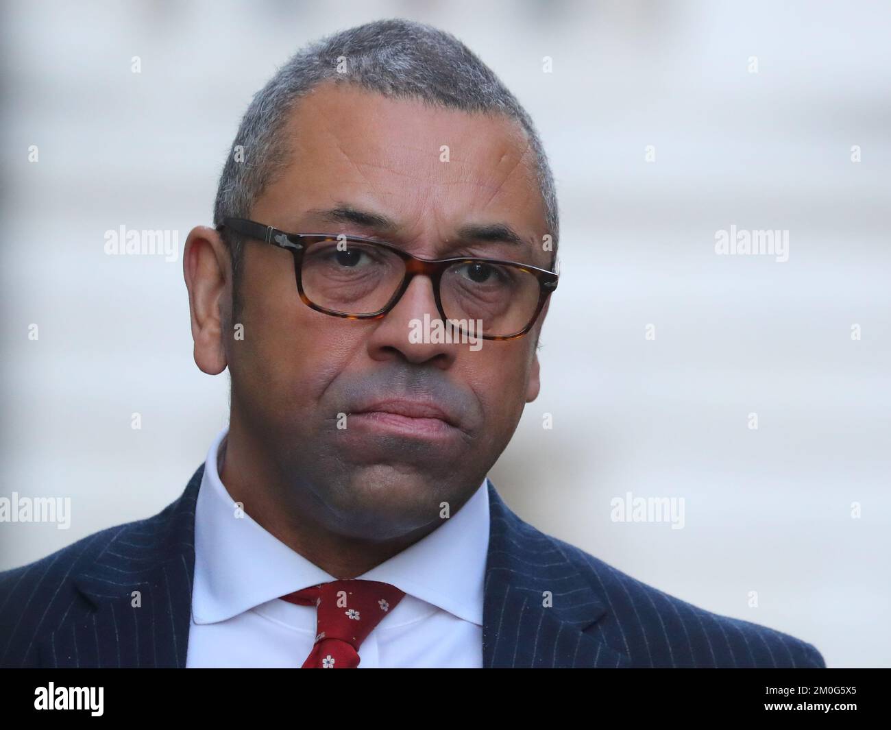 Downing Street, London, UK. 6th Dec, 2022. Secretary of State for Foreign, Commonwealth and Development Affairs James Cleverly arrives for the weekly Cabinet Meeting at No 10 Downing Street. Credit: Uwe Deffner/Alamy Live News Stock Photo