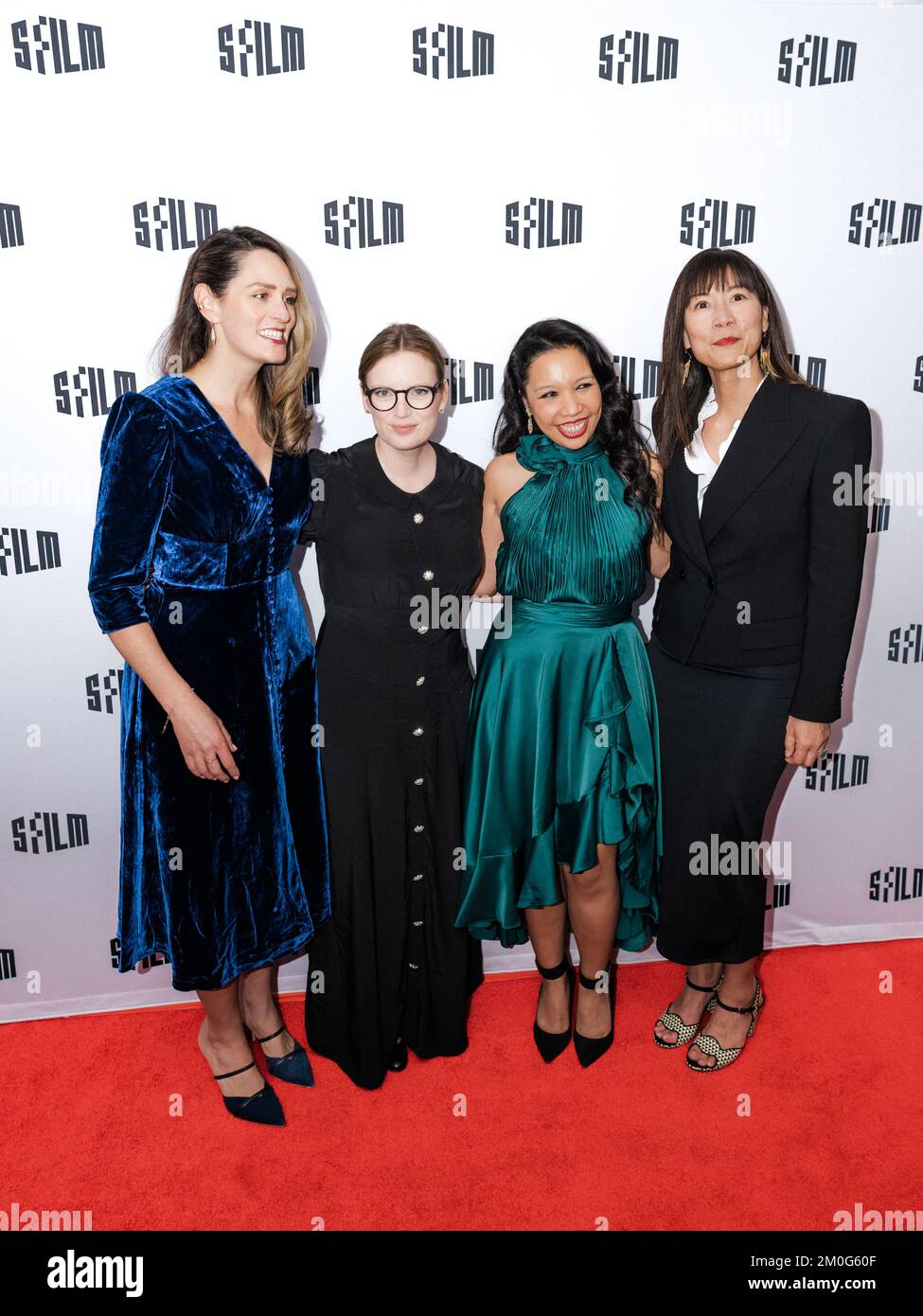 San Francisco, USA. 05th Dec, 2022. Jessie Fairbanks, Sarah Polley, Mariecar Mendoza, and Anne Lai walk the red carpet arrivals at the 2022 SFFILM Award Night held at Yerba Buena Center for the Arts in San Francisco, CA on December 5, 2022. (Photo By Skyler Greene/Sipa USA) Credit: Sipa USA/Alamy Live News Stock Photo