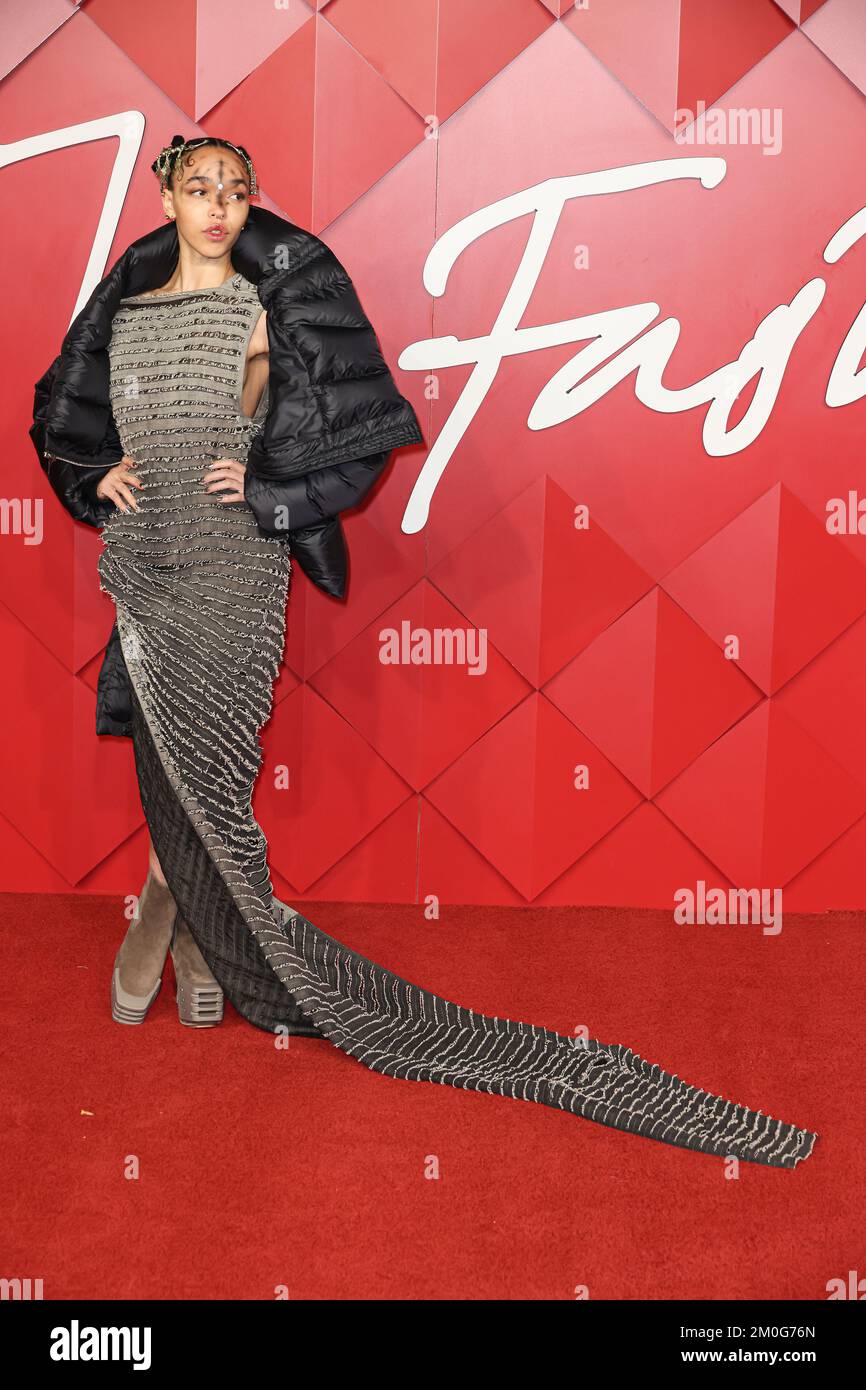 FKA Twigs attends the British Fashion Awards 2022 held at Royal Albert ...