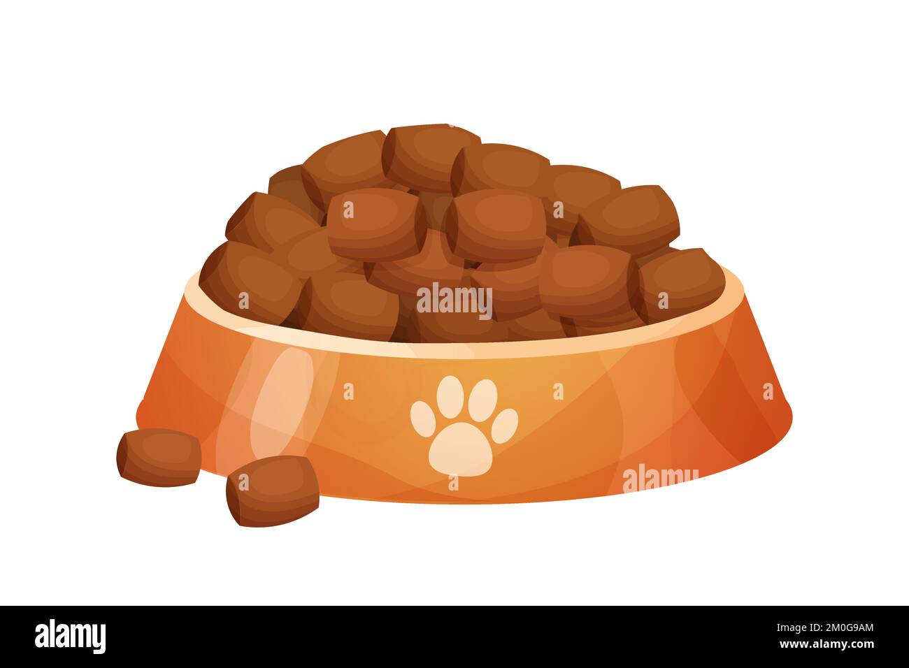 Cartoon dog bowl hi res stock photography and images Alamy