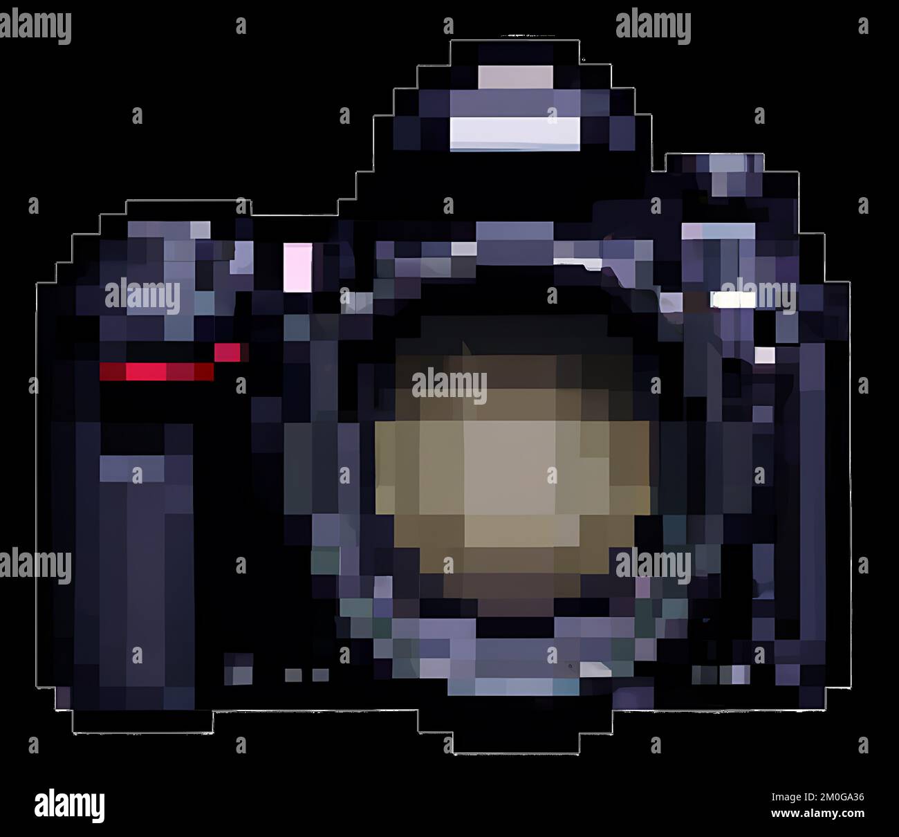 A pixelated camera Stock Photo - Alamy