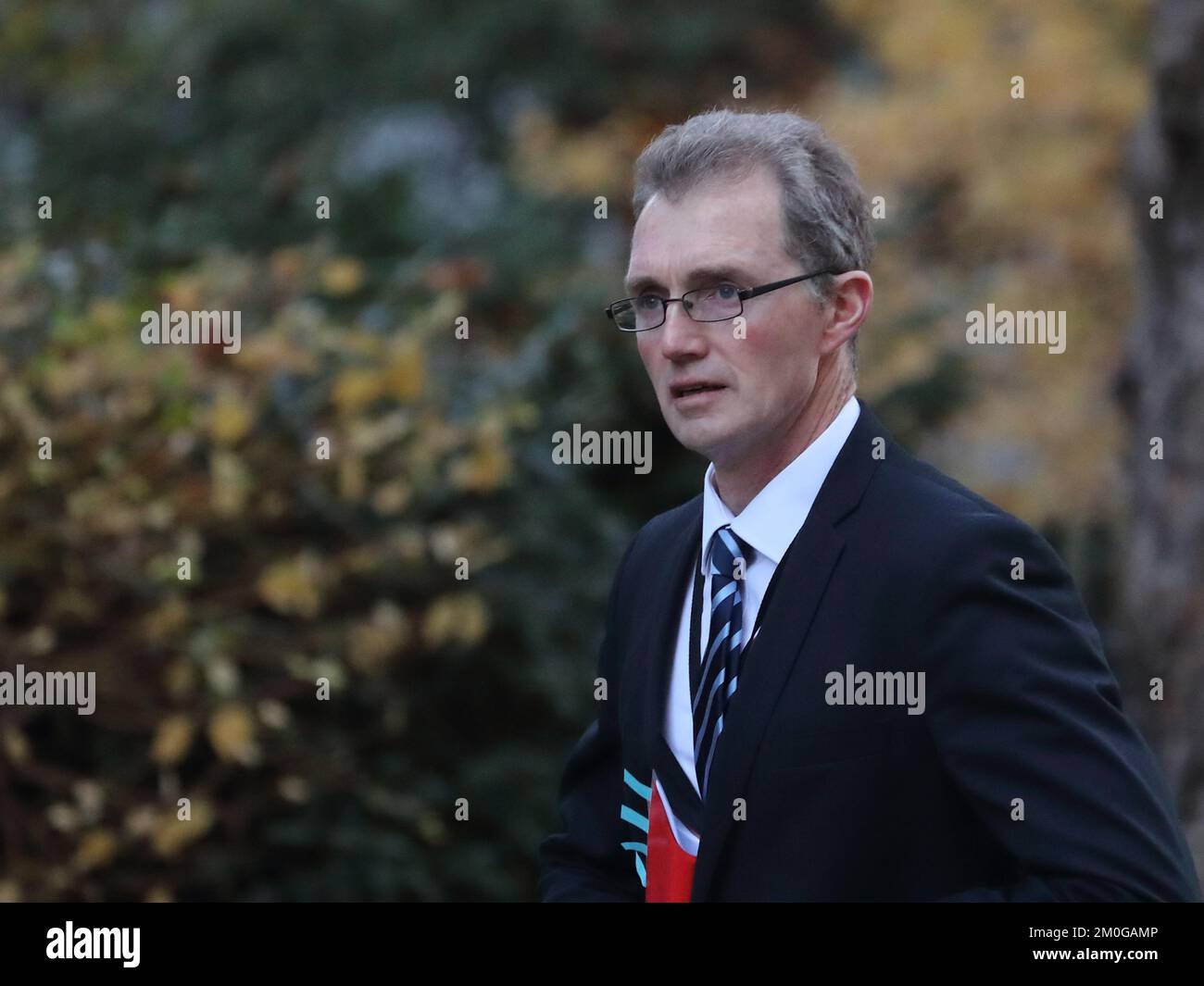 Downing Street, London, UK. 6th Dec, 2022. Secretary of State for Wales David TC Davies arrives for the weekly Cabinet Meeting at No 10 Downing Street. Credit: Uwe Deffner/Alamy Live News Stock Photo