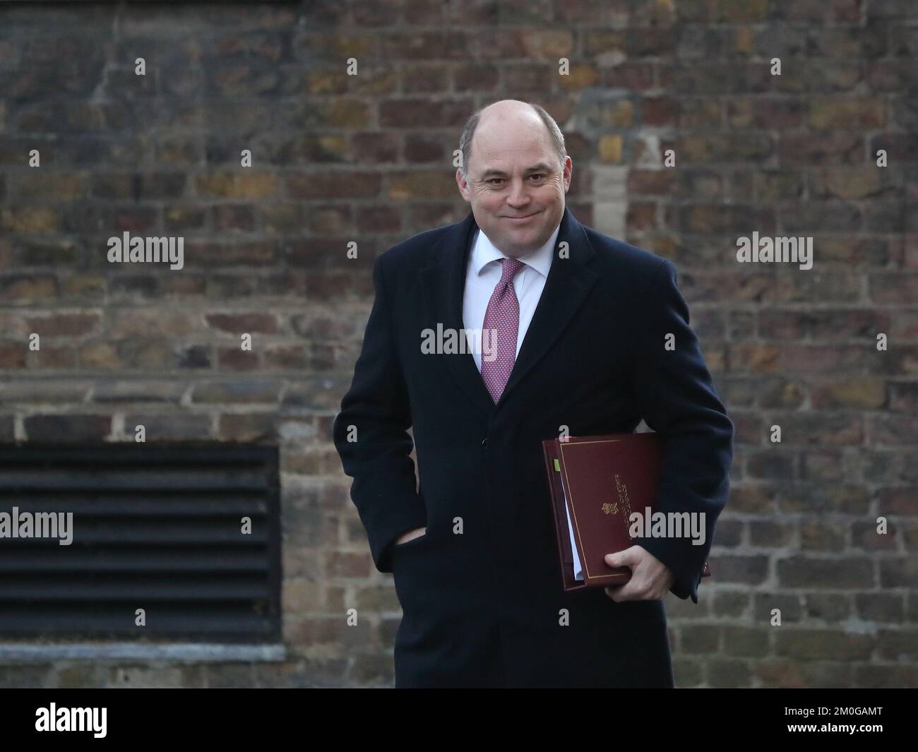 Downing Street, London, UK. 6th Dec, 2022. Secretary of State for Defence Ben Wallace arrives for the weekly Cabinet Meeting at No 10 Downing Street. Credit: Uwe Deffner/Alamy Live News Stock Photo