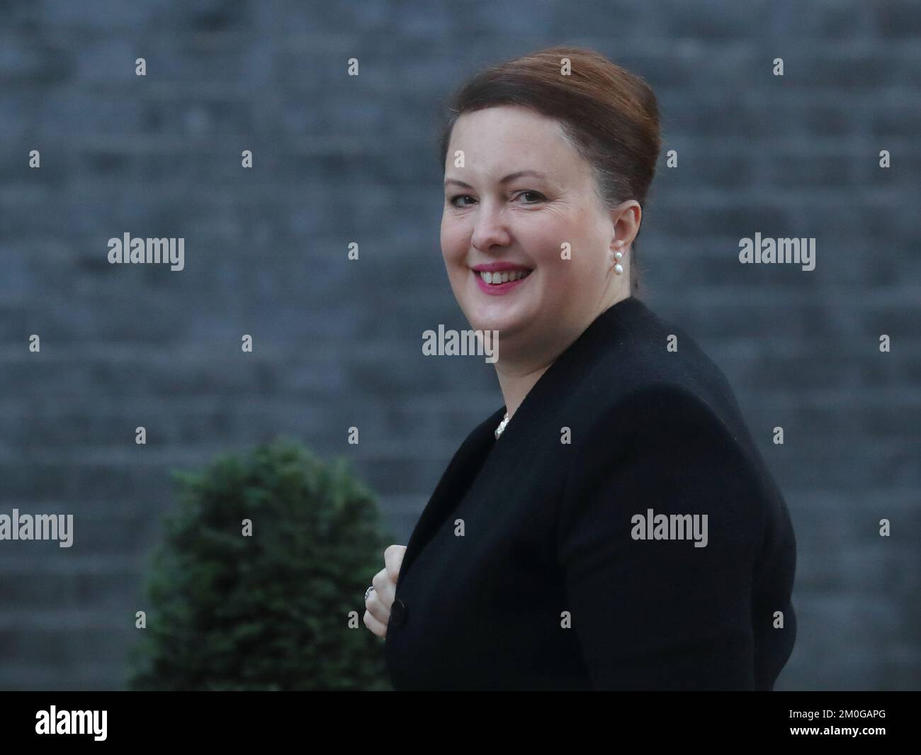Downing Street, London, UK. 6th Dec, 2022. Attorney General Victoria Prentis arrives for the weekly Cabinet Meeting at No 10 Downing Street. Credit: Uwe Deffner/Alamy Live News Stock Photo