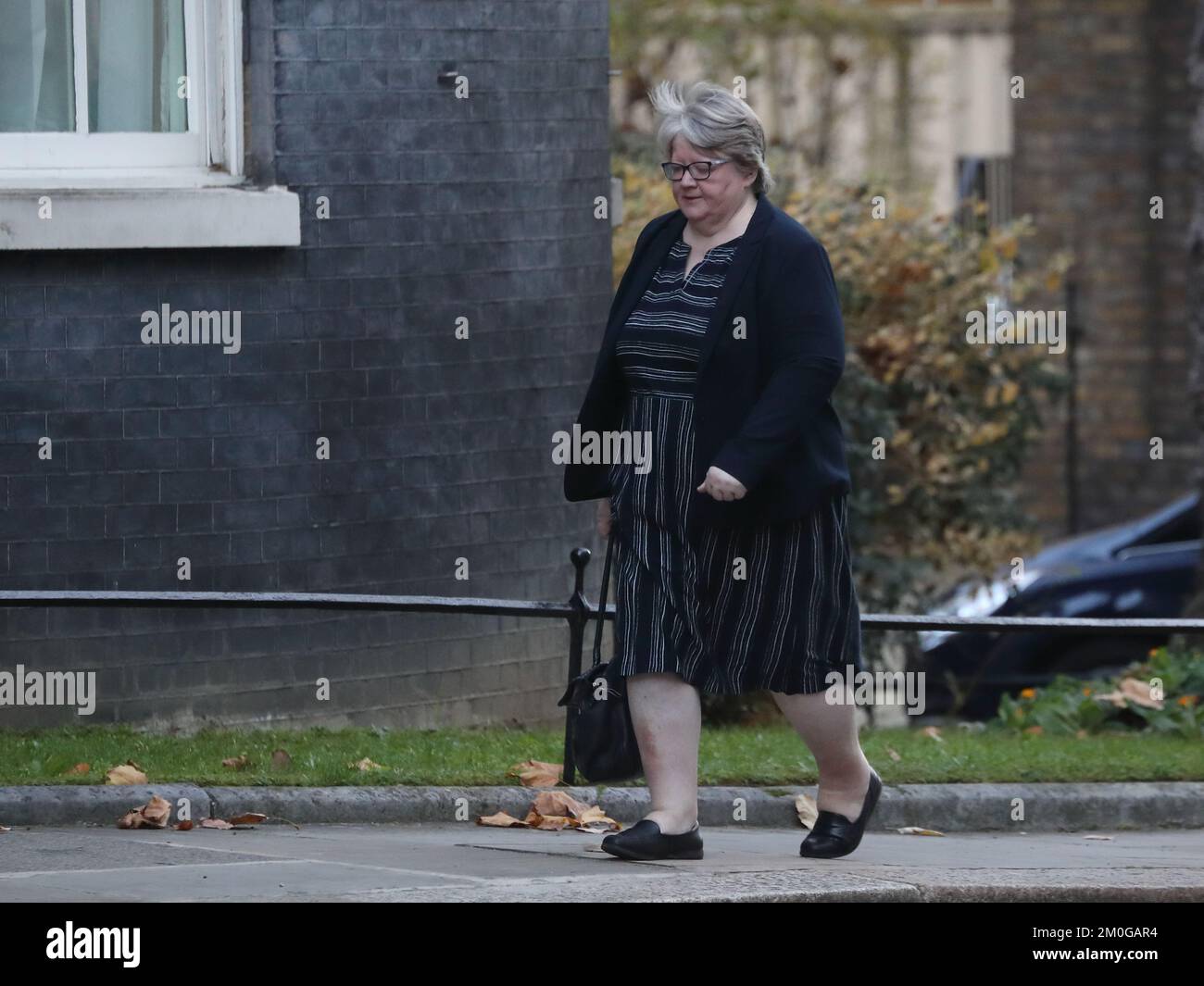 Downing Street, London, UK. 6th Dec, 2022. Secretary of State for Environment, Food and Rural Affairs Therese Coffey arrives for the weekly Cabinet Meeting at No 10 Downing Street. Credit: Uwe Deffner/Alamy Live News Stock Photo