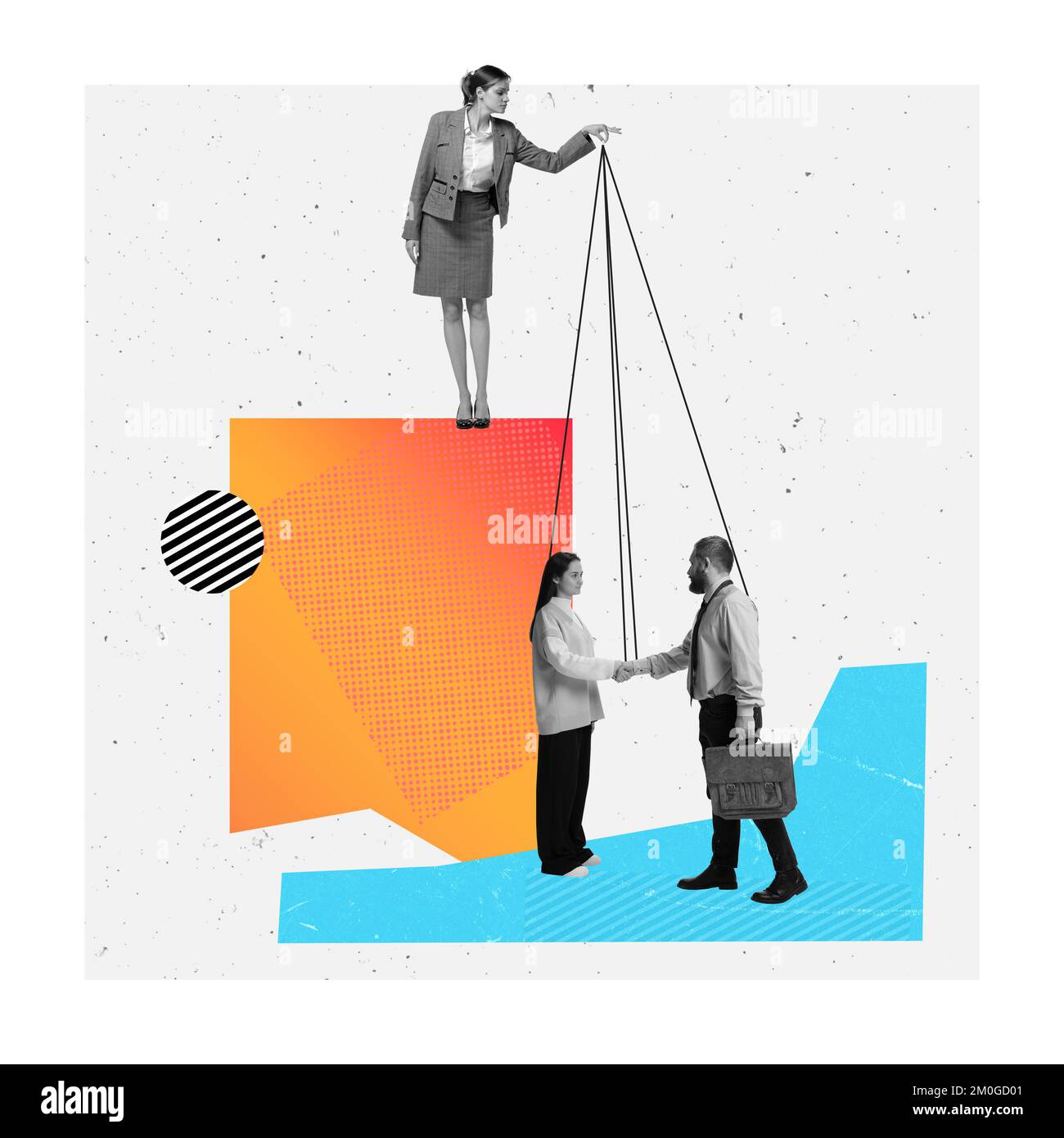 Teambuilding subordinates hi-res stock photography and images - Alamy