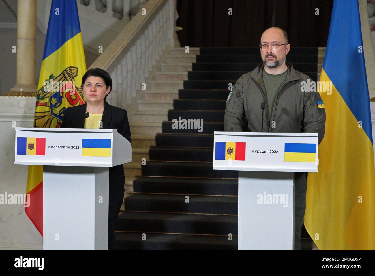 Non Exclusive: KYIV, UKRAINE - DECEMBER 6, 2022 - Prime Minister of ...