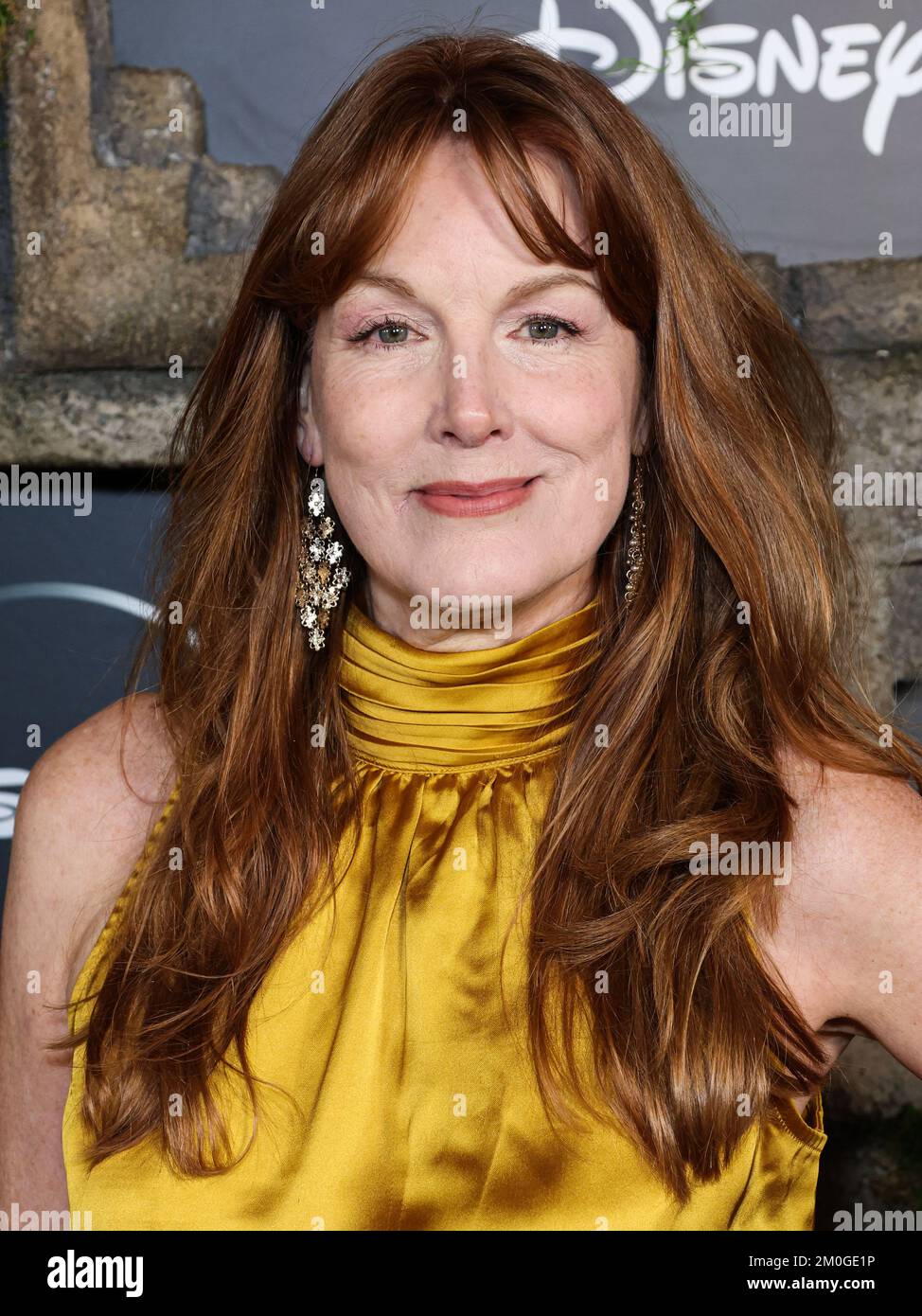 HOLLYWOOD, LOS ANGELES, CALIFORNIA, USA - DECEMBER 05: Kathleen York arrives at the Disney+