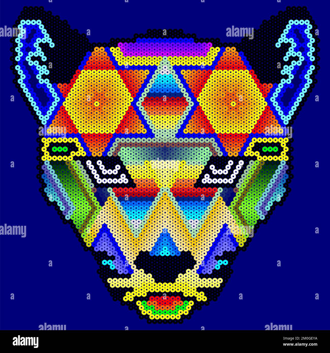 Native leopard Stock Vector Images - Alamy