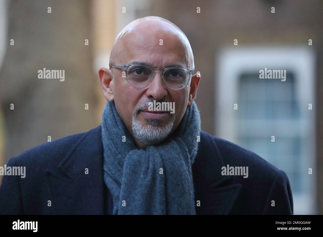 Downing Street, London, UK. 6th Dec, 2022. Minister without Portfolio Nadhim Zahawi leaves after the weekly Cabinet Meeting at No 10 Downing Street. Credit: Uwe Deffner/Alamy Live News Stock Photo